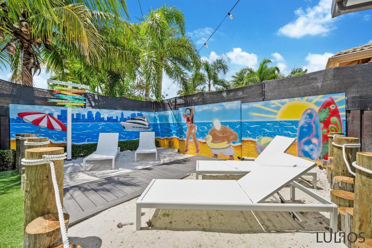 Luxury Beach Oasis - Heated Pool, Game Extravaganza L44 Miami Bagian luar foto