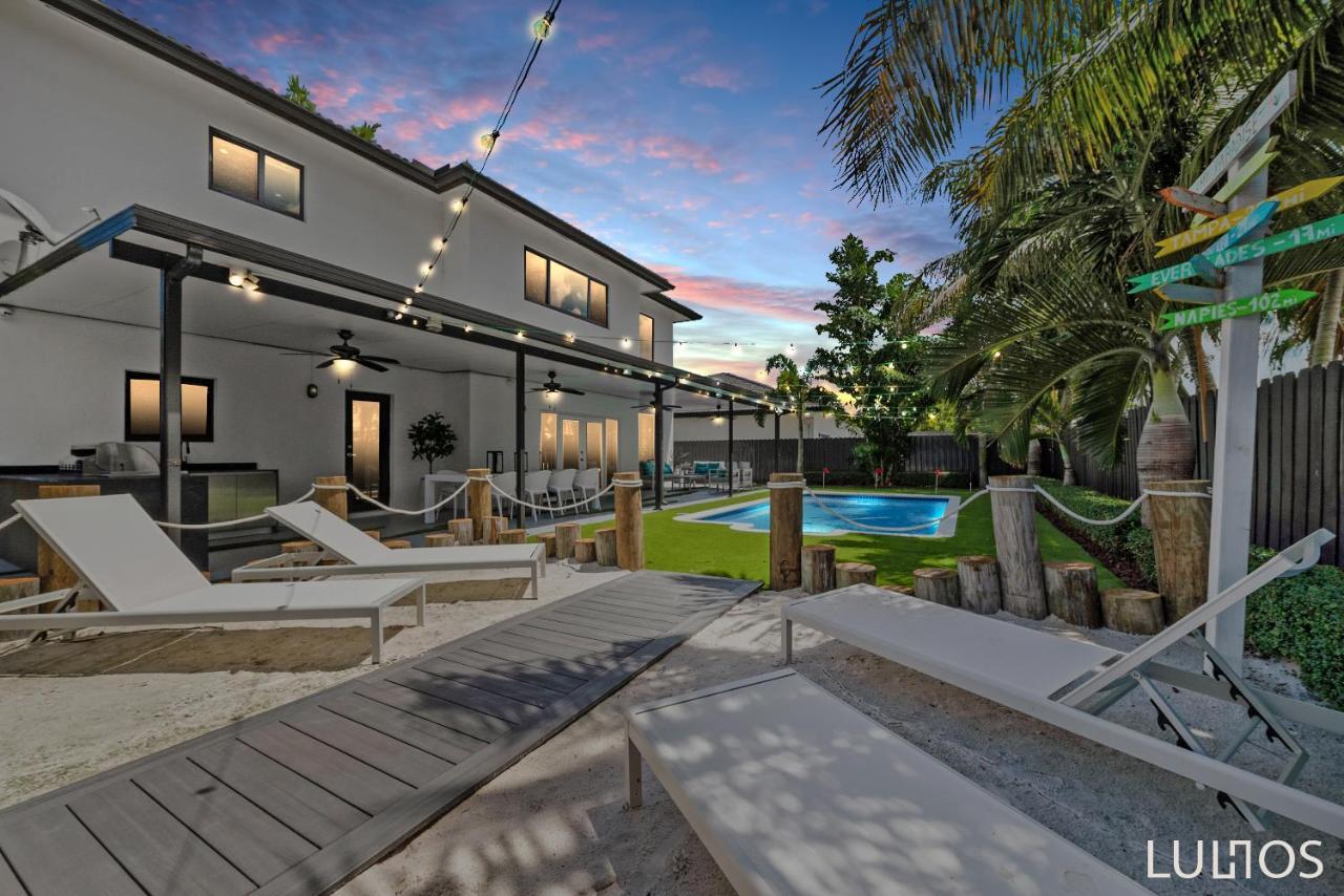 Luxury Beach Oasis - Heated Pool, Game Extravaganza L44 Miami Bagian luar foto