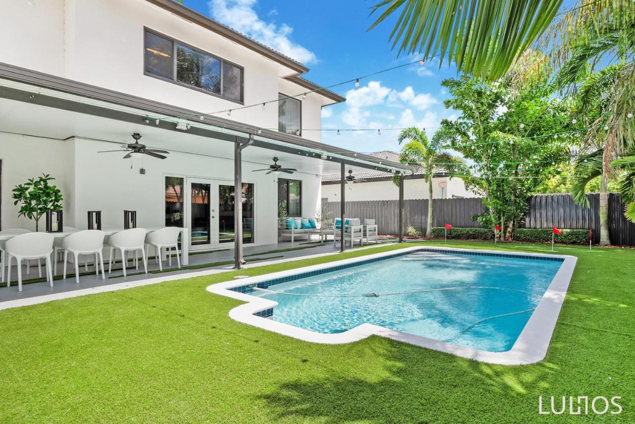 Luxury Beach Oasis - Heated Pool, Game Extravaganza L44 Miami Bagian luar foto
