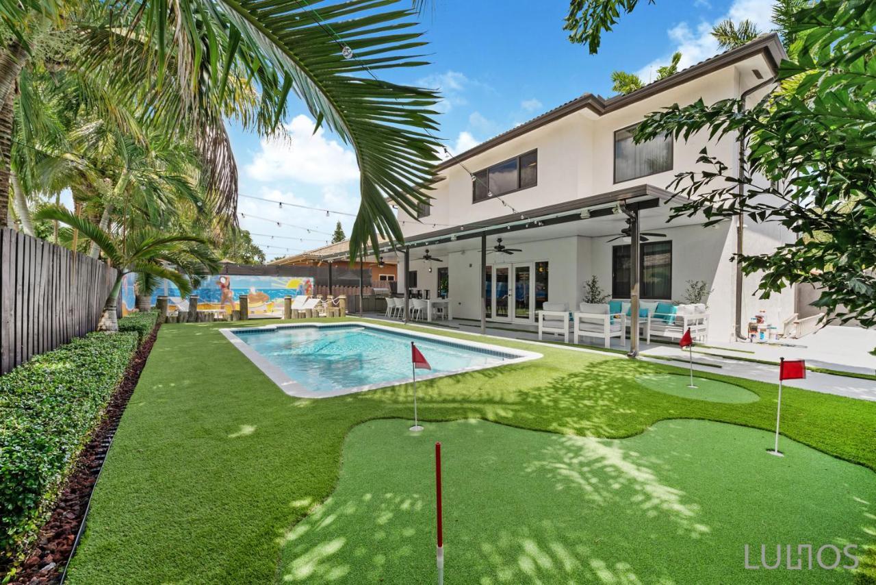 Luxury Beach Oasis - Heated Pool, Game Extravaganza L44 Miami Bagian luar foto