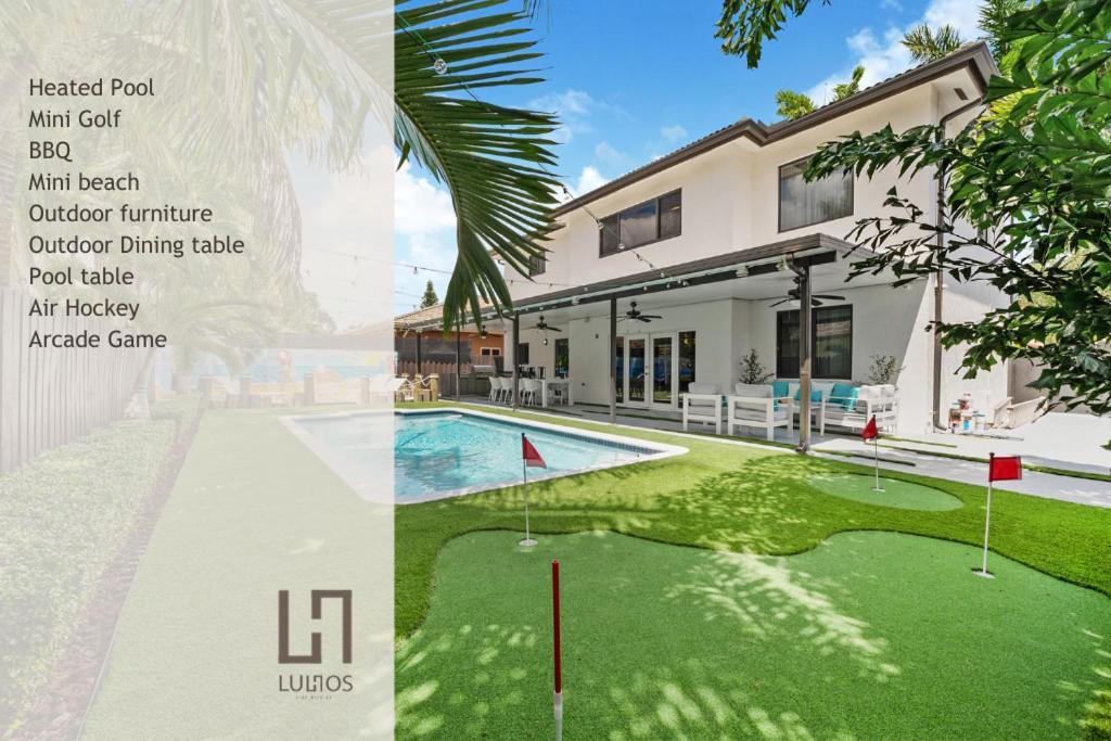 Luxury Beach Oasis - Heated Pool, Game Extravaganza L44 Miami Bagian luar foto